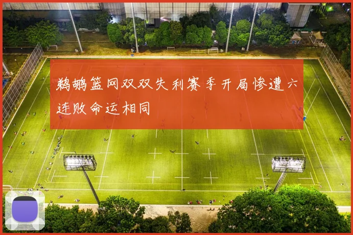 鹈鹕篮网双双失利赛季开局惨遭六连败命运相同